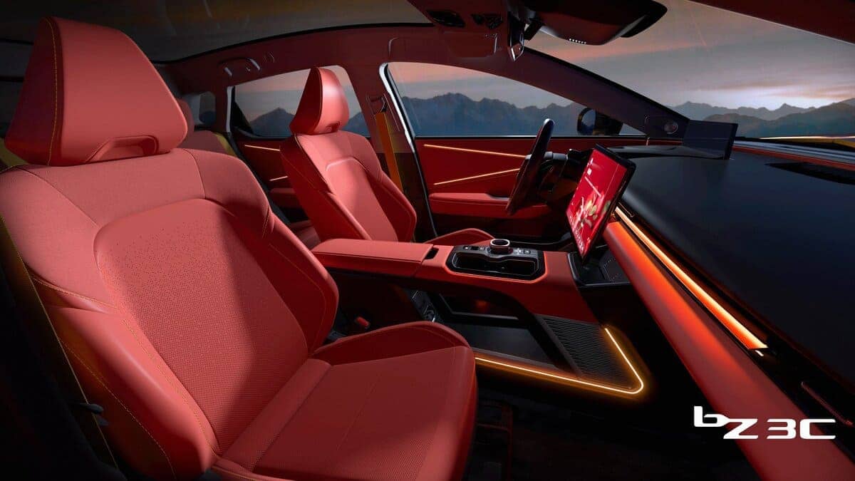 Toyota bZ3C interior