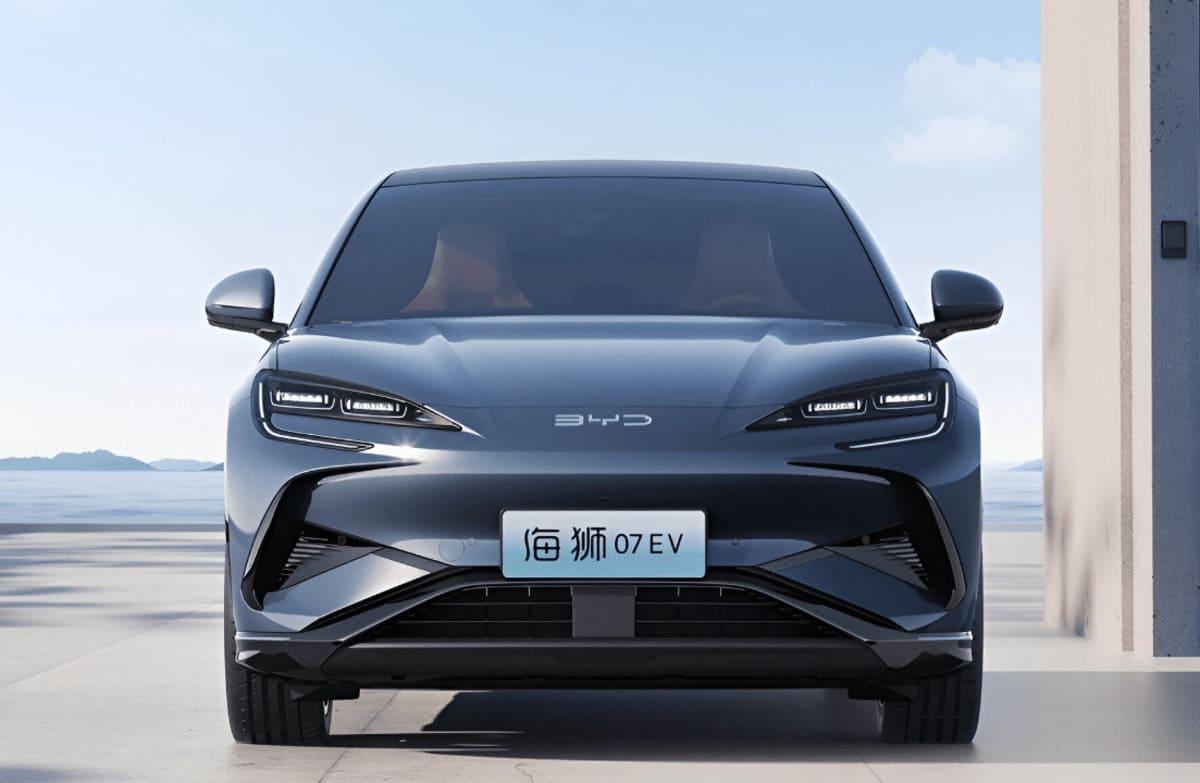 Canadá Impone Aranceles del 100% a Vehículos Eléctricos Chinos 1 BYD Sea Lion 07 frente