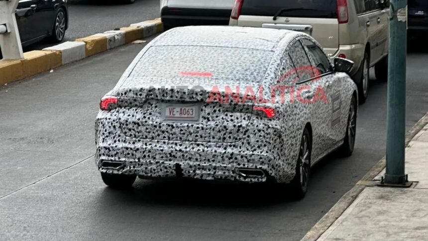 GAC Empow visto en México: ¿un futuro Dodge Neon? foto espia en Mexico