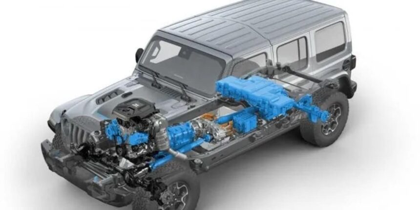 Jeep Wrangler 4Xe sistema PHEV