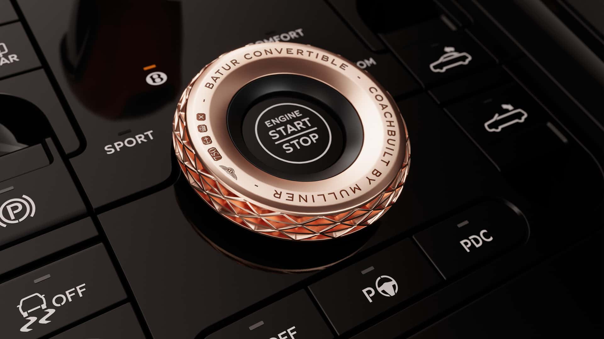 Bentley Batur Convertible detalles