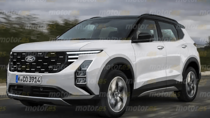 Ford EcoSport 2025 render Motor.es