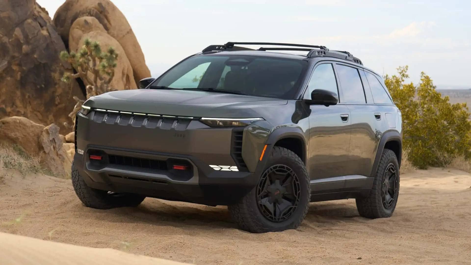 Jeep Wagoneer S Trailhawk: El Futuro Eléctrico de Jeep que Deja Huella 1 Wagoneer S Trailhawk