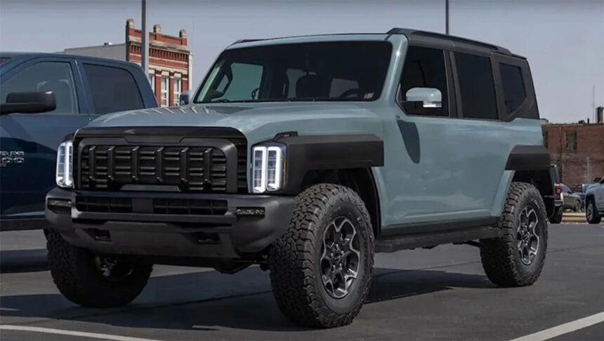Kia Tasman SUV render