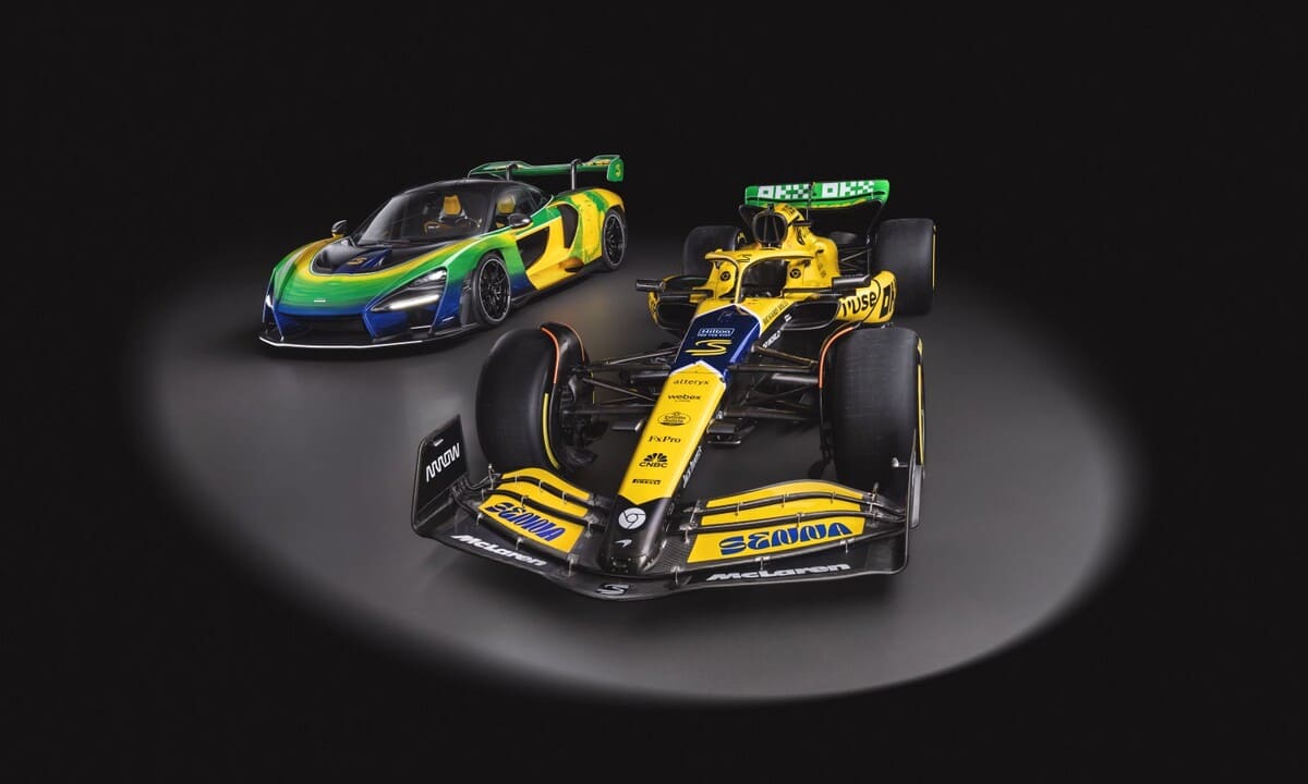 McLaren honra la memoria de Senna en el GP de Mónaco 2024 1 McLaren Ayrton Senna