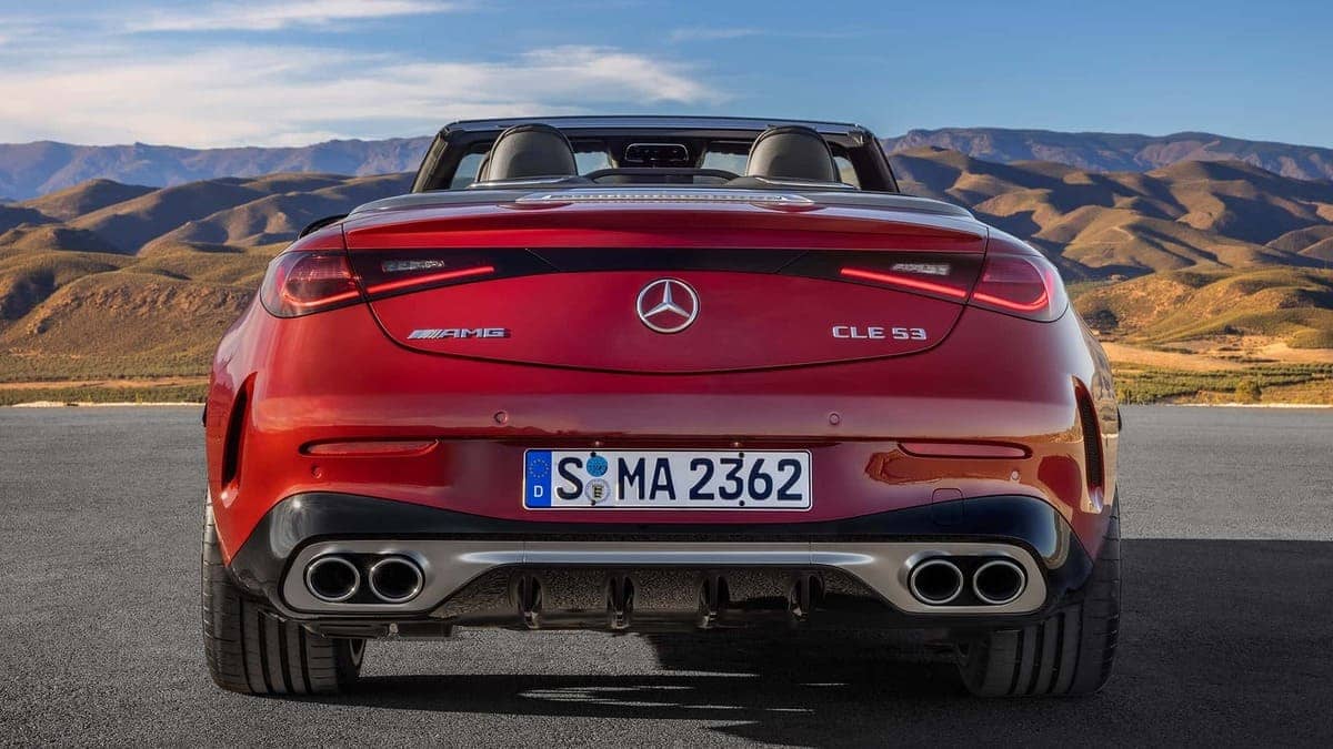 Mercedes-AMG CLE53 Cabriolet 2025 por detras
