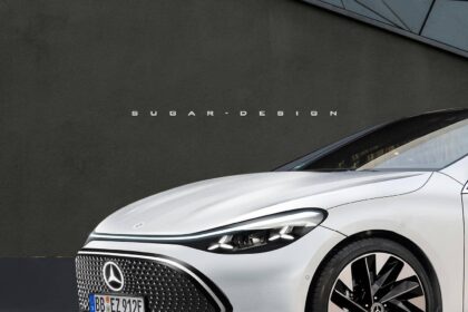Mercedes Clase C EV 2026 render
