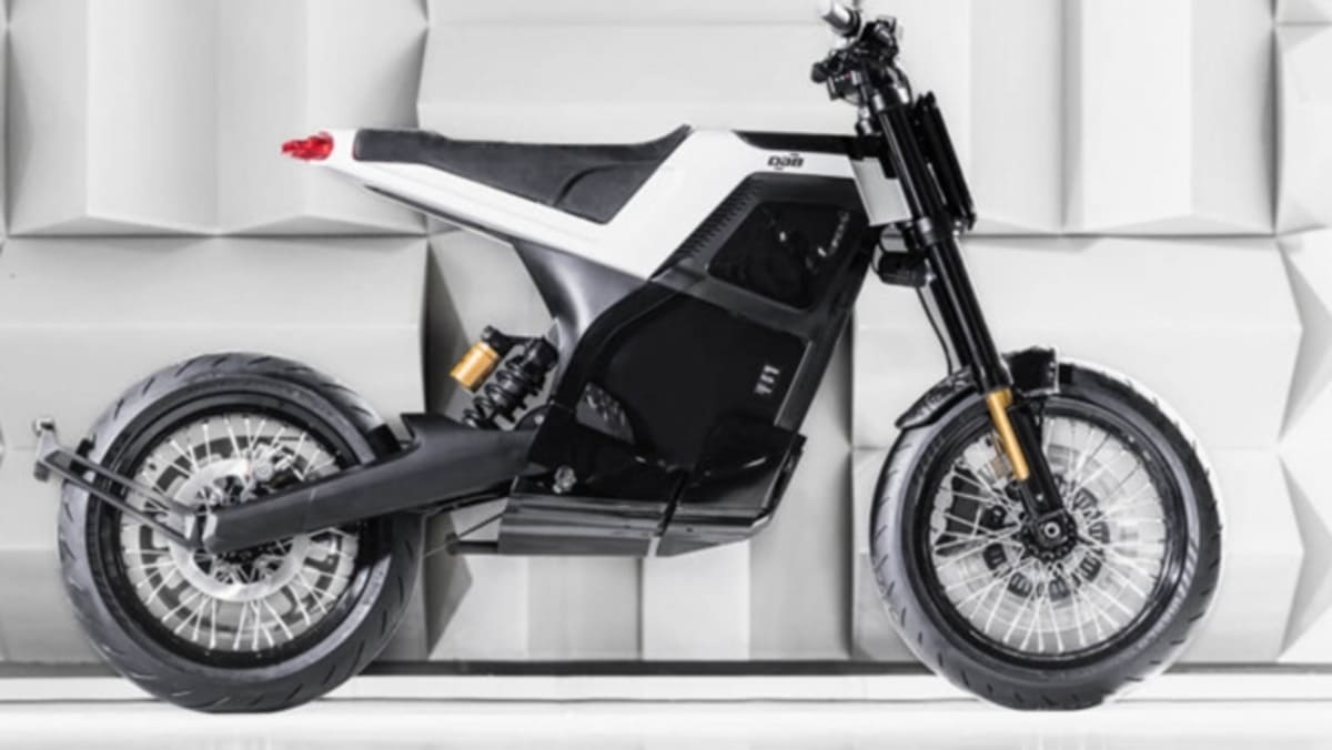 Peugeot Dab 1α: La Moto Eléctrica 125 Más Futurista 1 Peugeot Dab 1α lateral