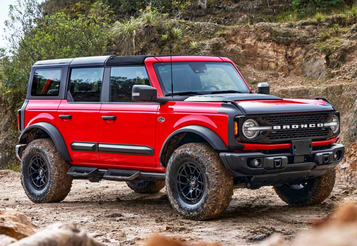 El Ford Bronco Hará su Entrada Triunfal en Colombia 9 Ford Bronco Wildtrak Edición Especial G.O.A.T colombia