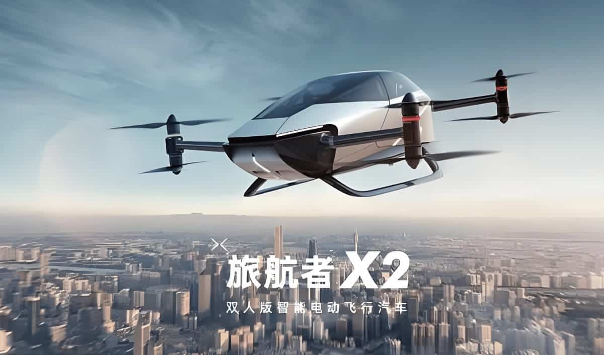 Xpeng X2: El Futuro de los Vehículos Voladores se Muestra en Beijing 7 Xpeng X2