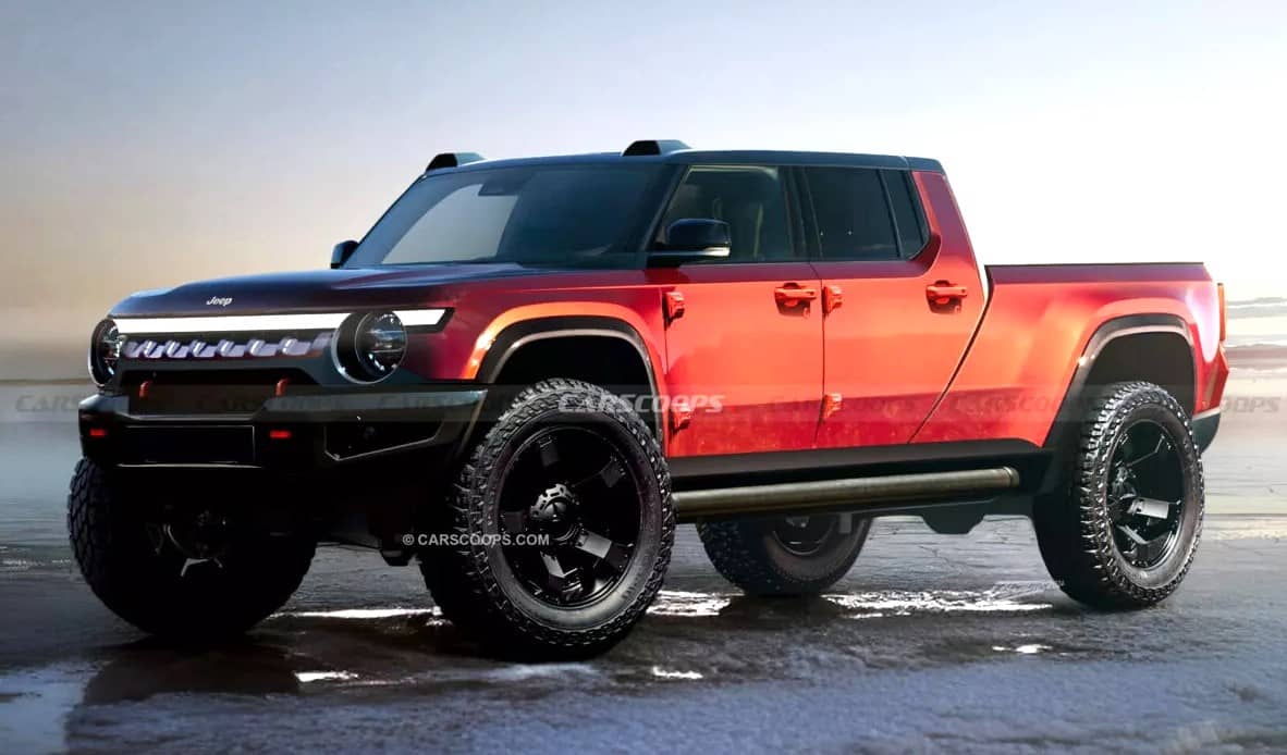 Jeep Gladiator Eléctrica 2028 Esta en el Camino 1 Jeep Gladiator render