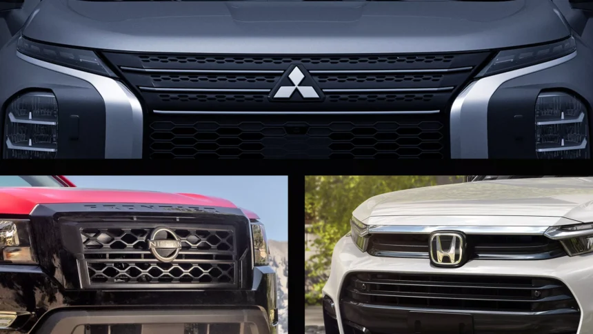 Mitsubishi Honda Nissan