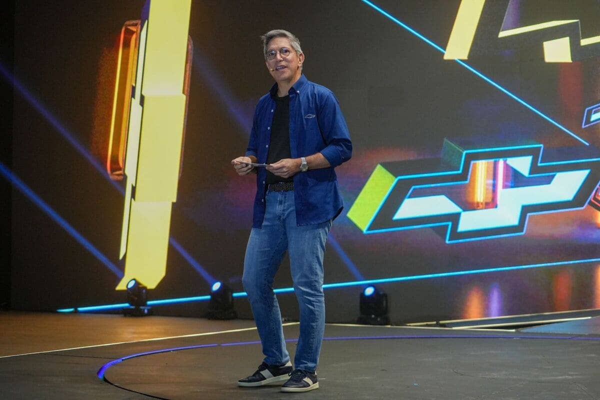 GM Presenta el Nuevo Mundo Chevrolet en Colombia 1 Santiago Chamorro Presidente de GM Sudamerica