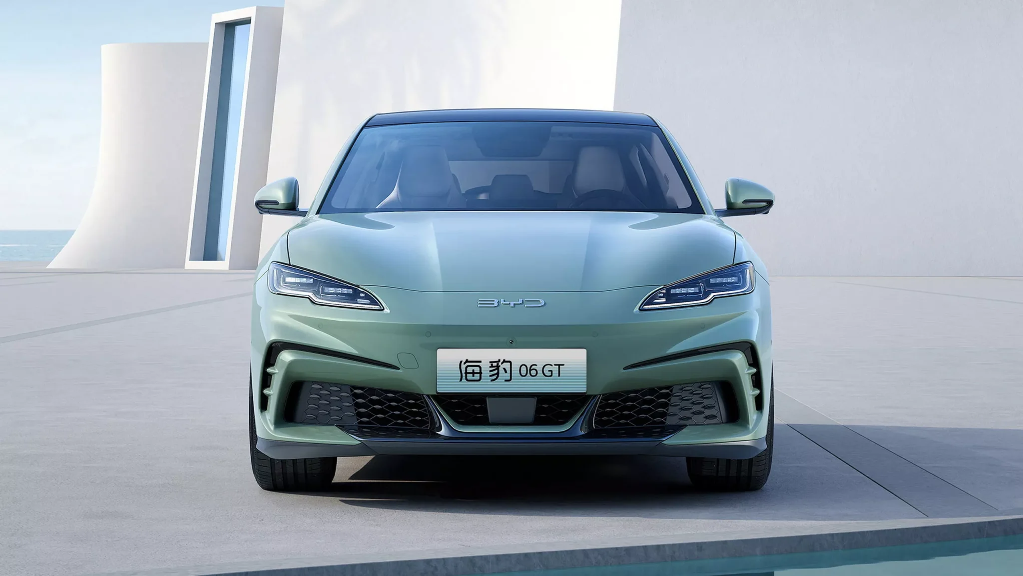 BYD Seal 06 GT: El Nuevo Competidor Eléctrico Que Viene Por El VW ID.3 1 BYD Seal 06 GT Frente