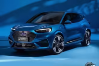 Ford Fiesta Eléctrico frente