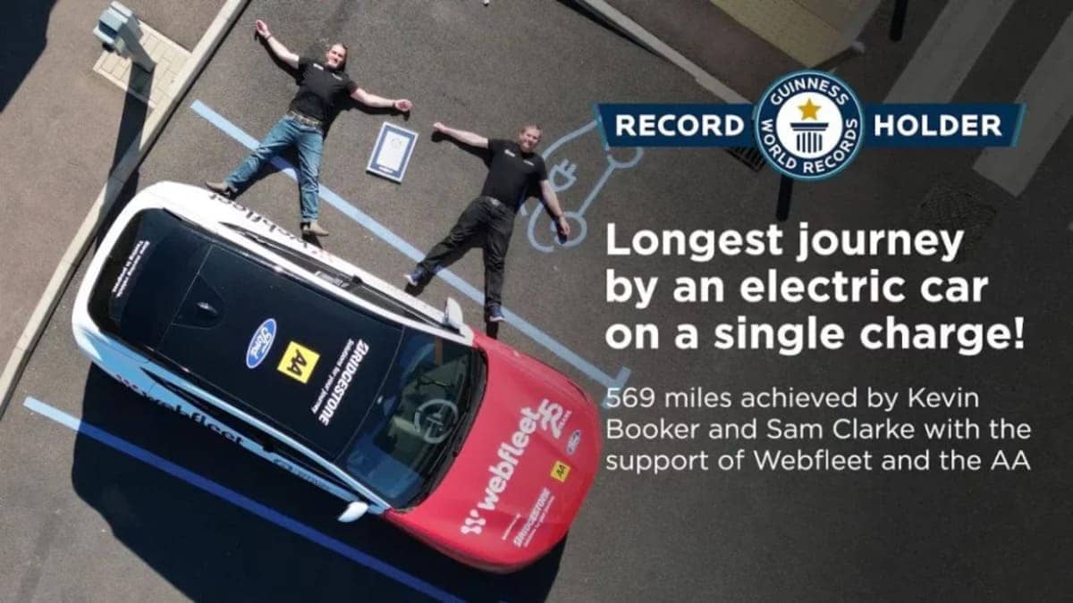 Ford Mustang Mach-E a los Récords Guinness de Autonomía 1 Ford Mustang Mach-E a los Récords Guinness de Autonomía