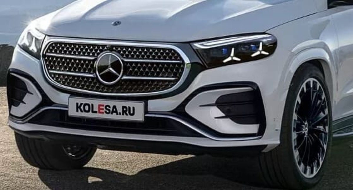 El Mercedes-Benz GLS 2026 Tendrá la Estrella en sus Faros 1 Mercedes-Benz GLS 2026 render frontal