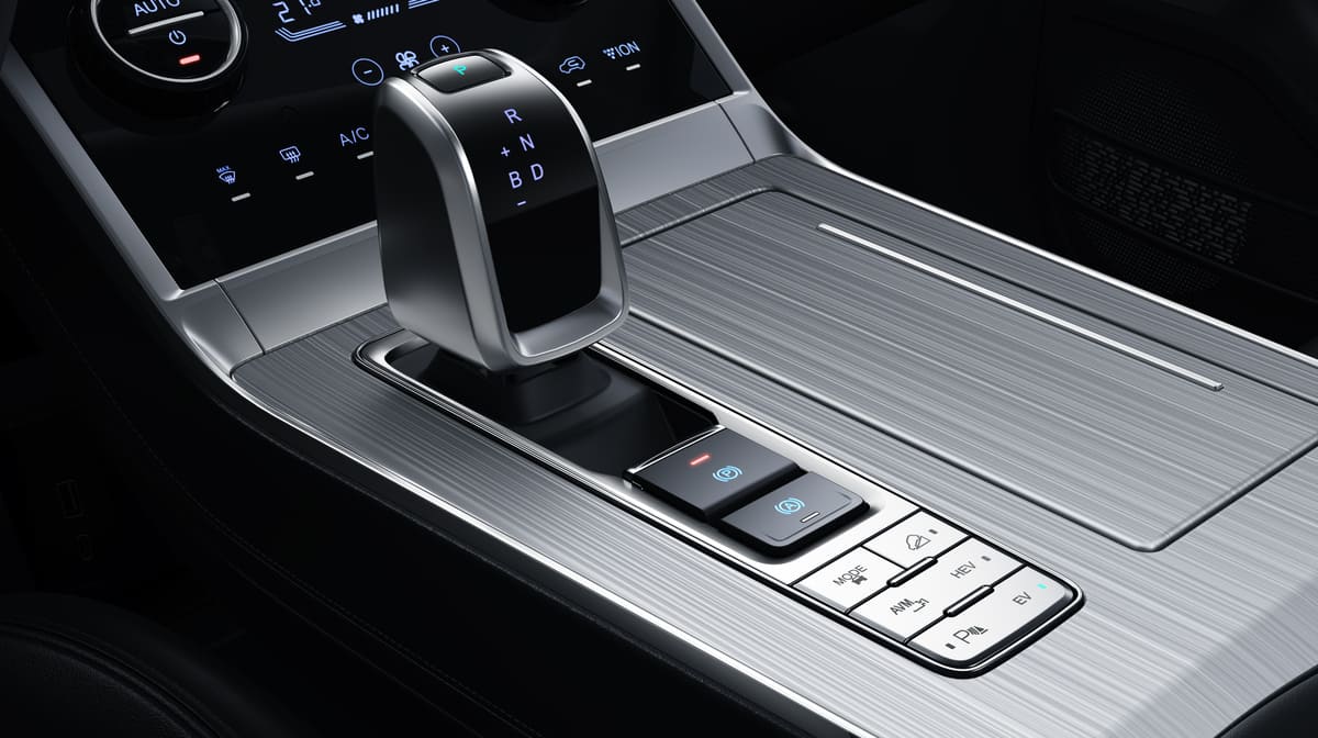 Chery Tiggo 7 PHEV Consola