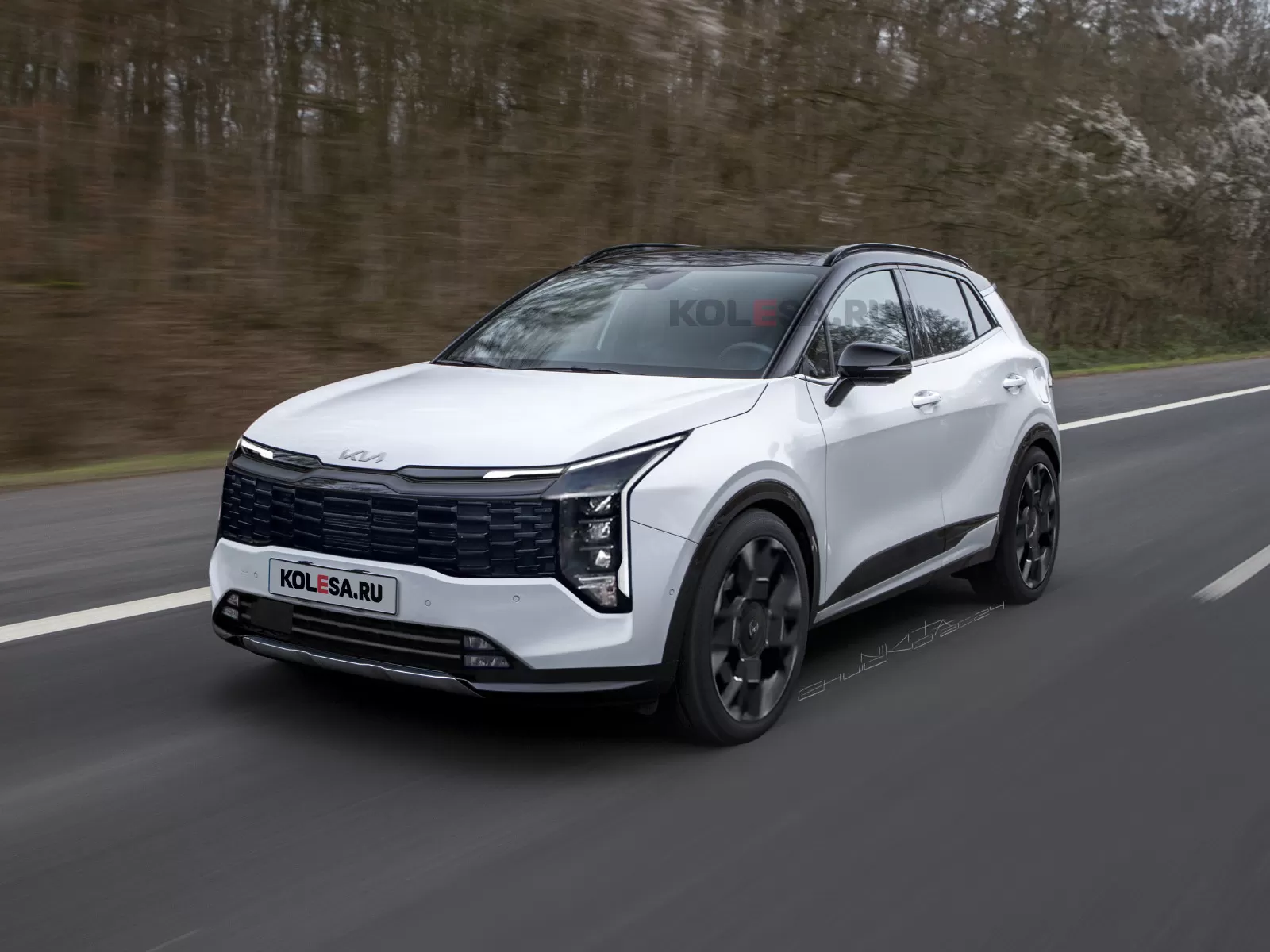 Kia Sportage 2026 Rediseñado Descubre las Novedades 1 Kia Sportage 2026 render