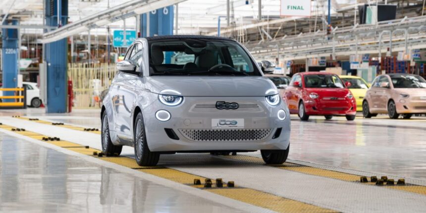 Fiat 500e produccion