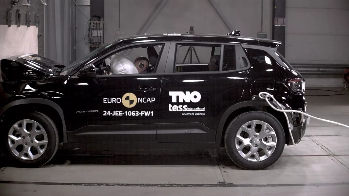Jeep Avenger: Una Decepción con 3 Estrellas en Euro NCAP +Video 1 Jeep Avenger Euro NCAP