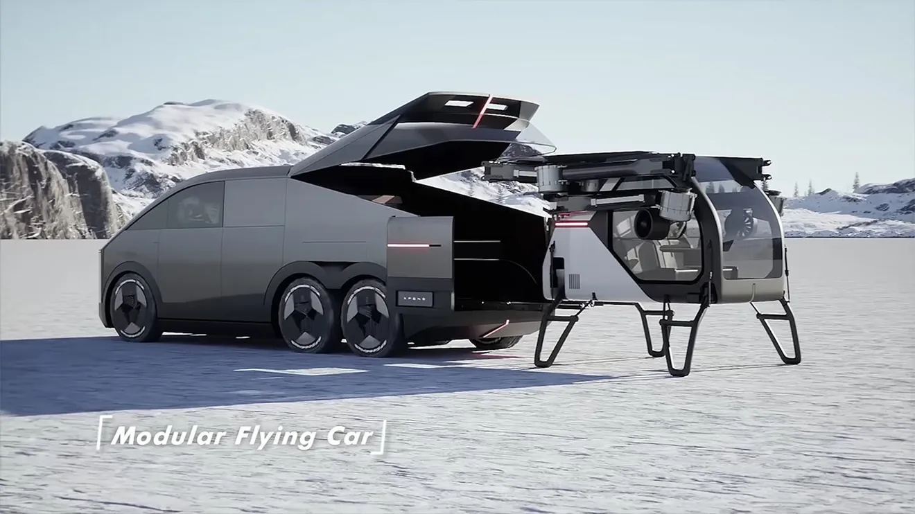 Xpeng eVTOL: Primer Auto Eléctrico con Dron Incluido +VIDEO 1 Xpeng eVTOL