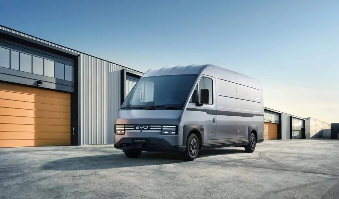 BYD E-Vali: La Van Eléctrica que Busca Revolucionar la Logística 1 BYD E-Vali