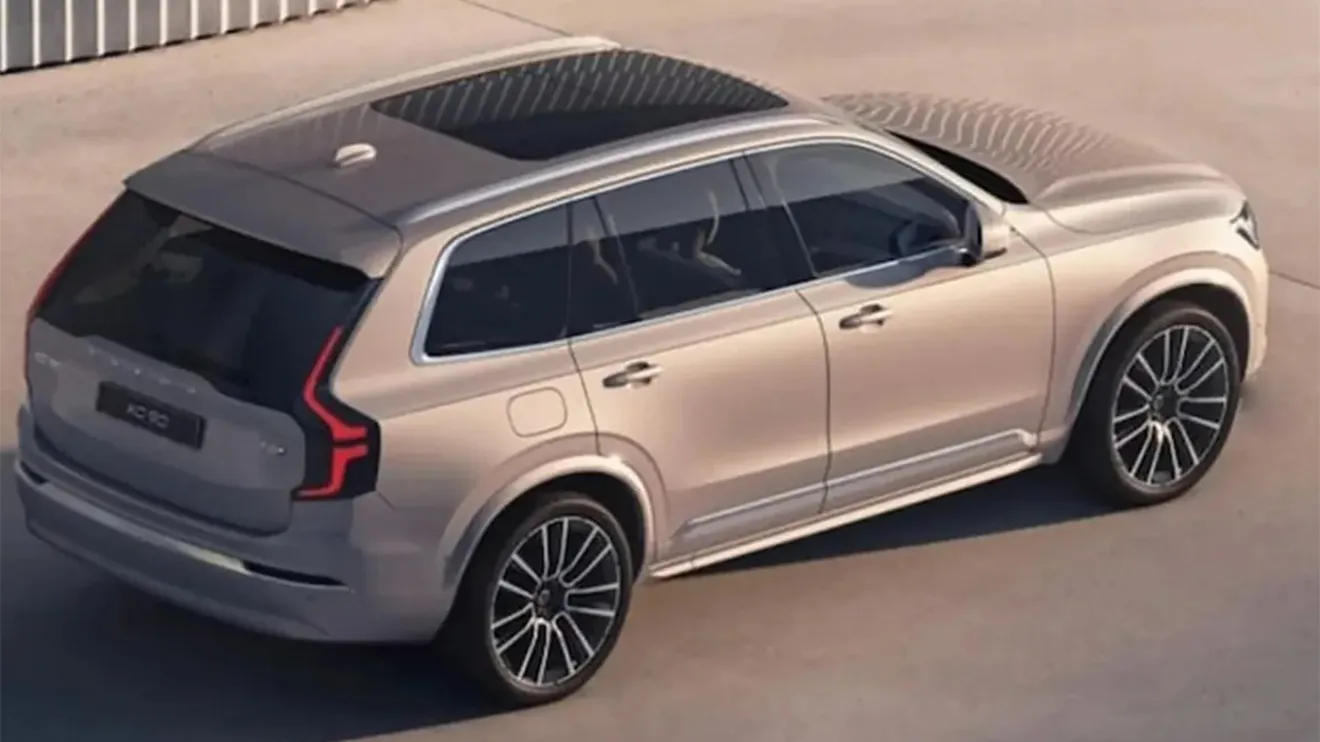 Volvo XC90 2025 arriba filtrado