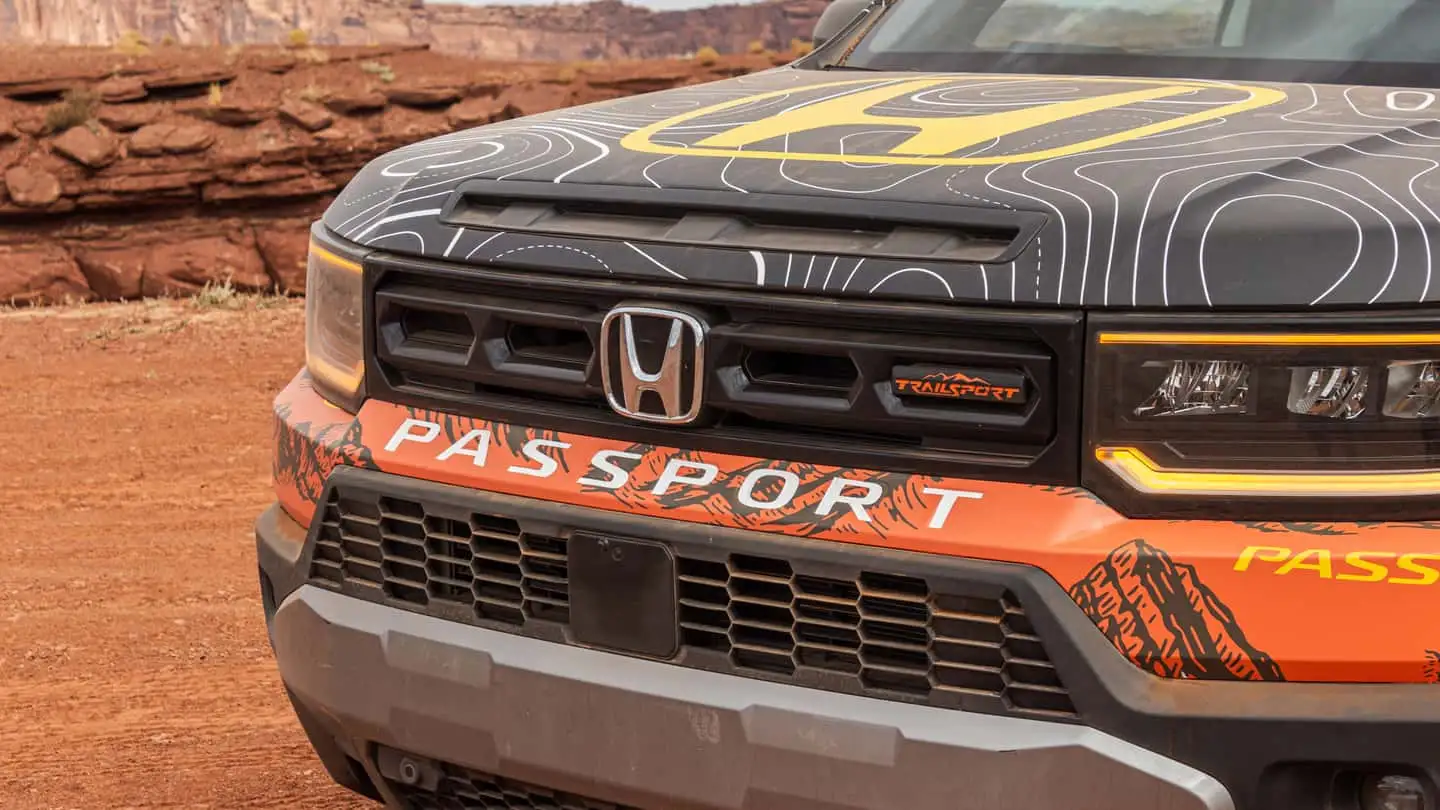 Honda Passport Trailsport 2026: Resiliencia y Confort 1 Honda Passport Trailsport 2026 parrilla