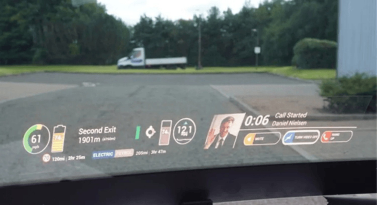 HoloFlekt: El Parabrisas Inteligente Desarrollada por Ford 1 HoloFlekt ford