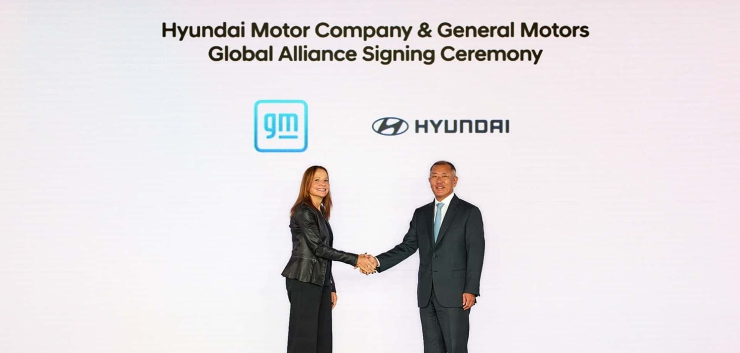 GM y Hyundai Trabajarán Juntos en Vehículos Eléctricos y de Hidrógeno 1 GM y Hyundai pre acuerdo 001