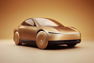 Tesla Cybercab frente