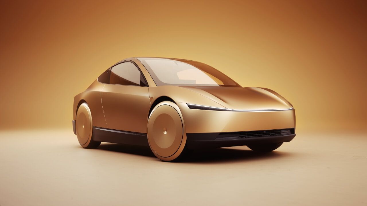 Tesla Cybercab frente