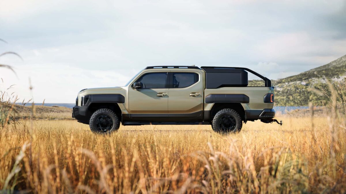Kia Tasman ya se prueba en Brasil: ¿Producción regional en puerta? 4 Kia Tasman 2025 lateral