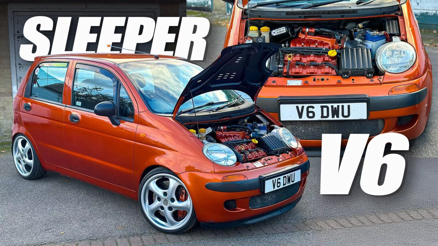 Daewoo Matiz con Motor V6: Una Locura de Caballos +Video 1 Daewoo Matiz con Motor V6
