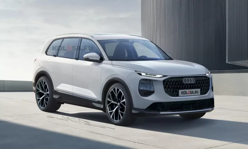 Audi Q7 2026 render