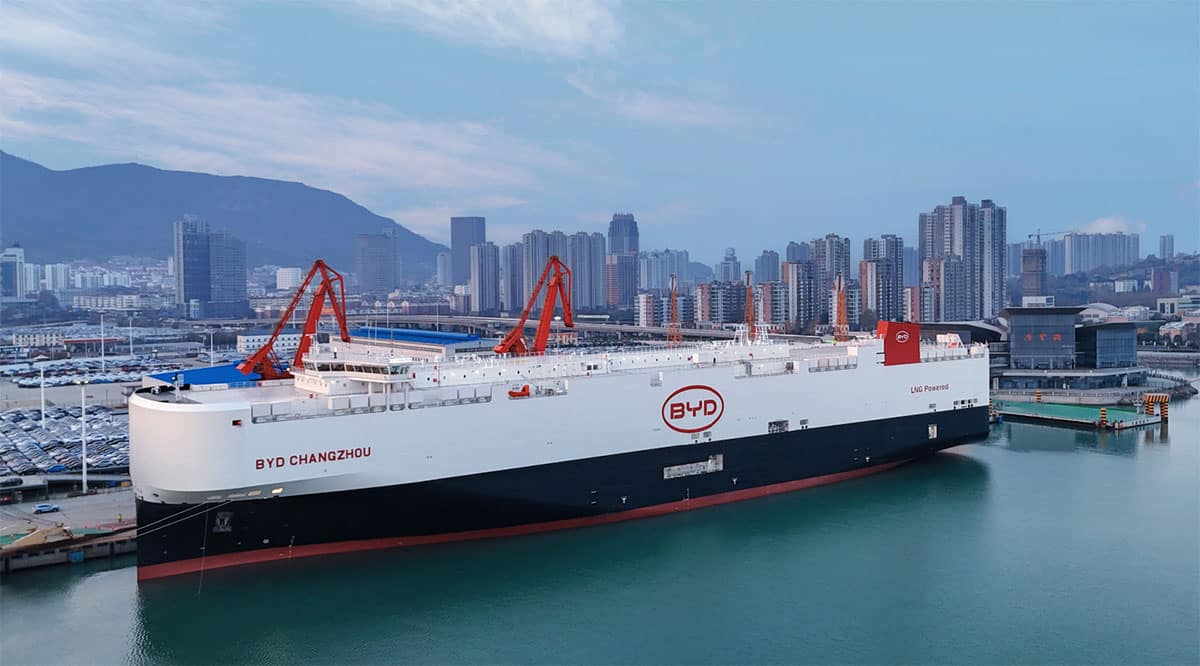 Clientes europeos ahora pueden comprar vehículos eléctricos directamente desde China 3 BYD lanza su segundo barco Ro-Ro
