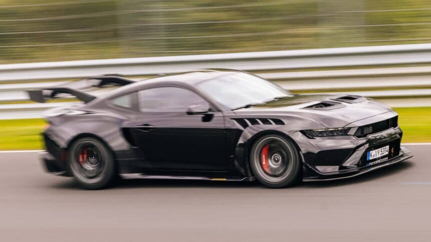 Ford Mustang GTD lateral