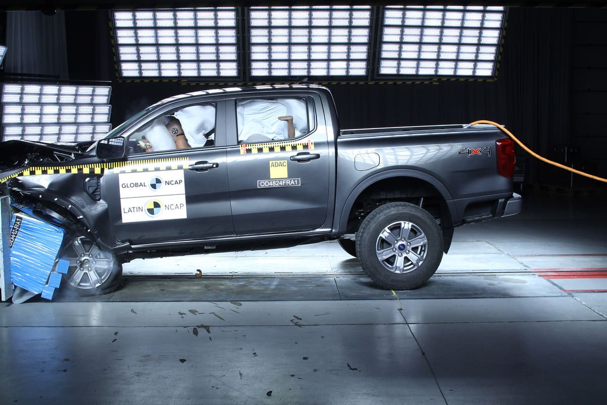 Nueva Ford Ranger: Cinco Estrellas en Seguridad según Latin NCAP 1 Nueva Ford Ranger Latin NCAP