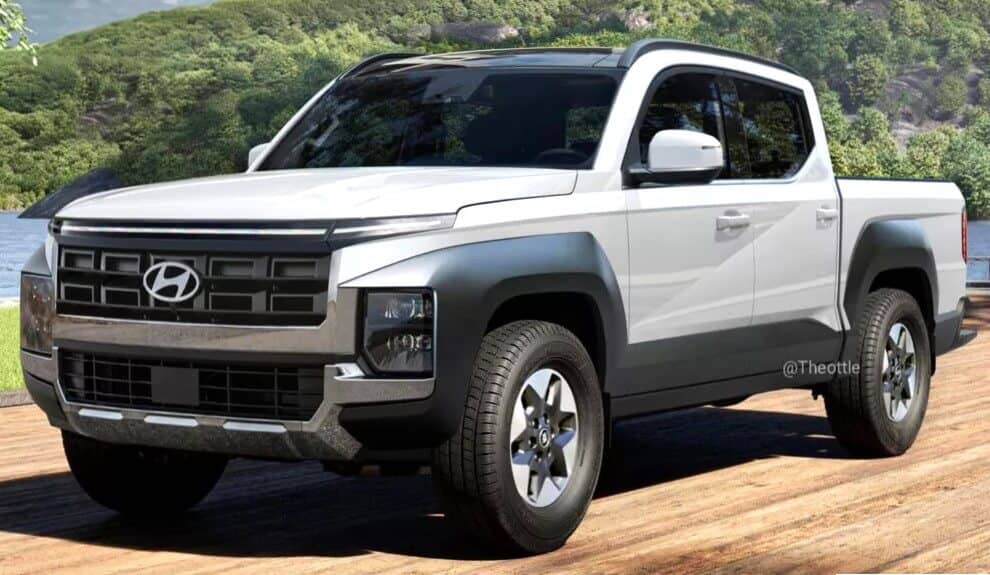 ¿Hyundai Lanzará Una Pickup Hermana de la KIA Tasman? 1 Hyundai pickup Tasman