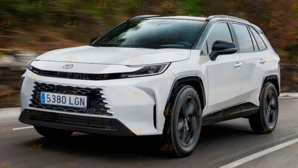 Nueva Toyota RAV4: Así será el SUV más vendido del mundo 4 Toyota RAV4 2026 render
