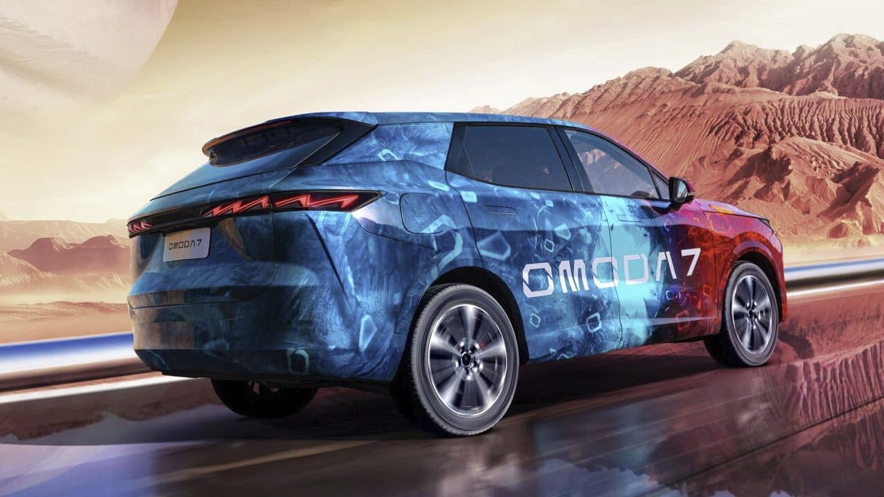 OMODA 7: El SUV que Quiere Desplazar al RAV4 1 Omoda 7