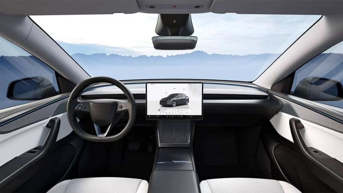 Tesla Model Y Juniper interior