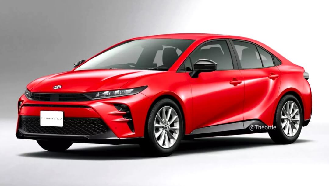 Toyota Corolla 2026: Así Se Vería el la 13ª Generación
