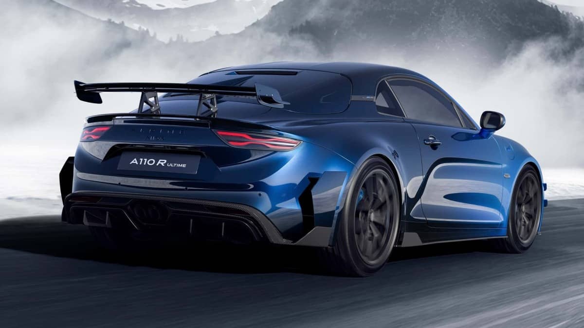 Alpine trabaja en un A110 eléctrico: Todo lo que sabemos hasta ahora 2 Alpine A110 R Ultime detrás