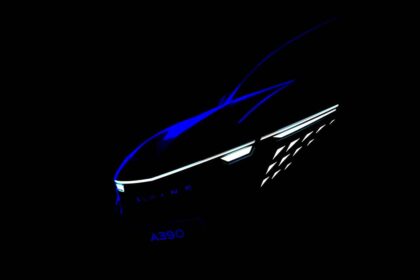 Alpine A390 render