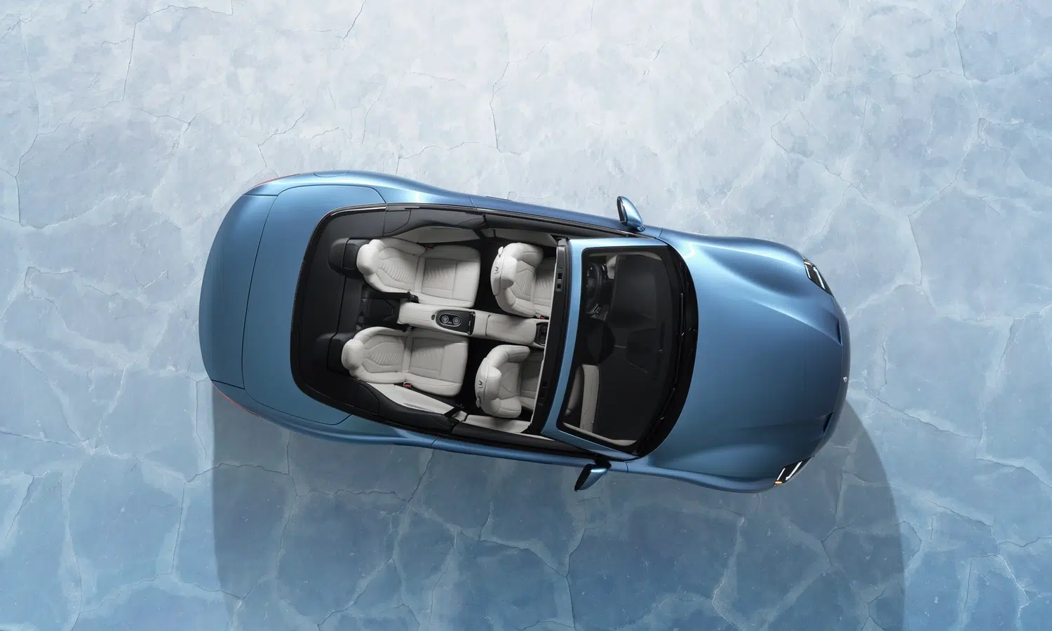 Maserati GranCabrio 2025 desde arriba