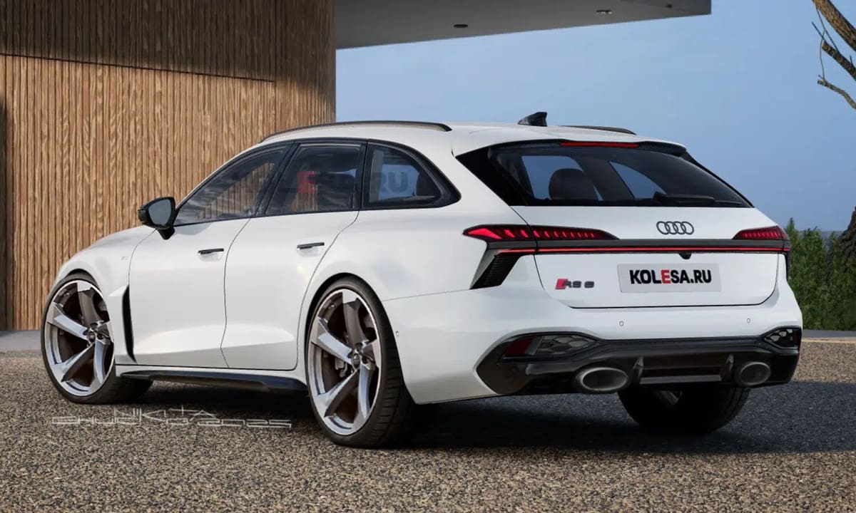 Audi RS 6 Avant por detras