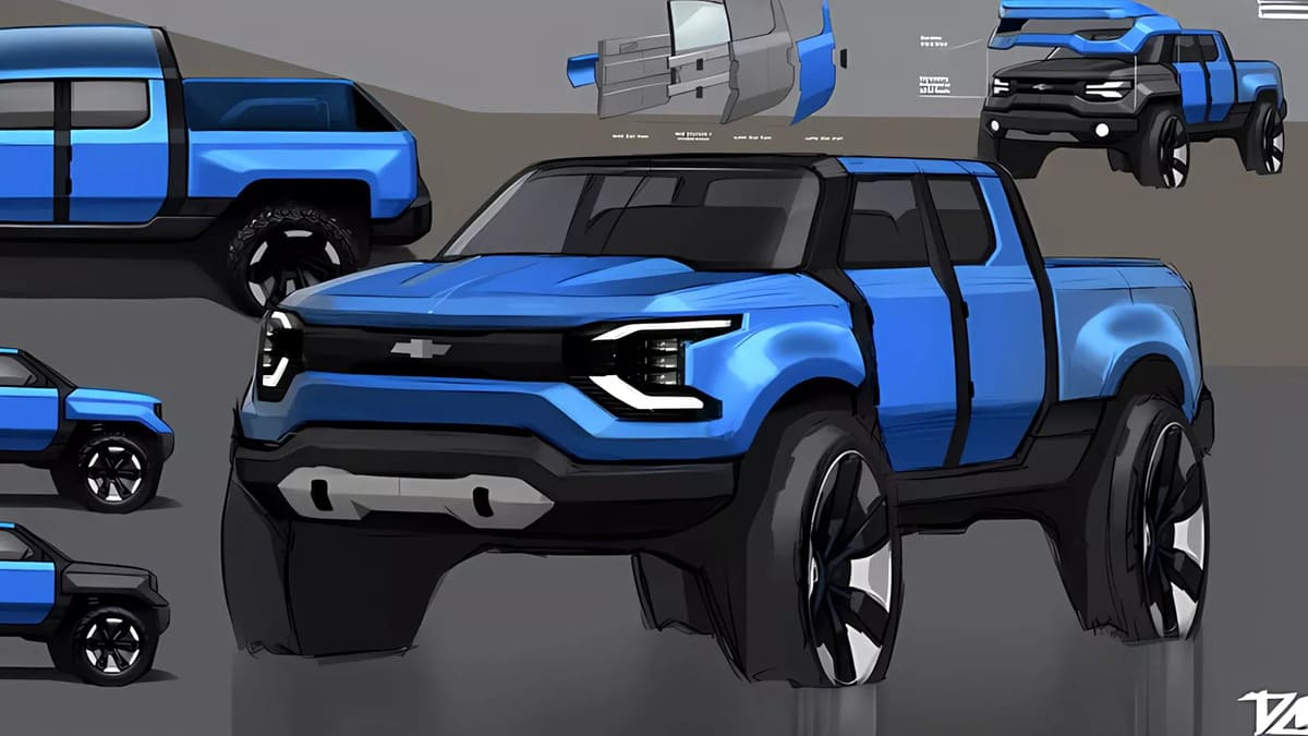 ¿Podría Ser la Nueva Pickup Compacta de Chevrolet? La Respuesta de GM al Ford Maverick 1 GM wrrweqfdcv f