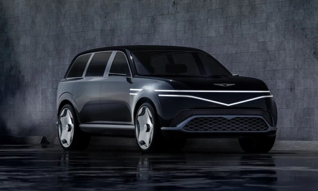 El Nuevo Genesis GV90: Llegará en 2026 y tenemos nuevos renders 4 Nuevo Genesis GV90 render frente